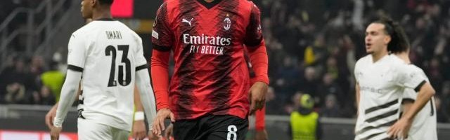 乐鱼网官网-红黑米林制造迷人压迫感，欧联杯争冠算米兰一个！