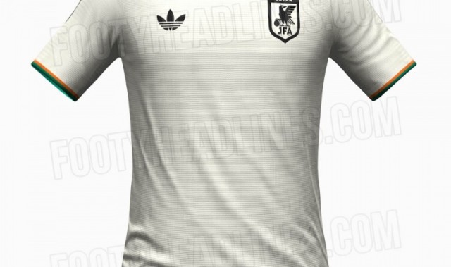 乐鱼网官网-日本队2026世界杯客场球衣曝光：米白色主色调，阿迪标换为三叶草
